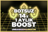 ⭐ BOTSUZ 14x SERVER BOOST | 1 AYLIK ⭐