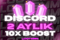 ⭐[BOTSUZ] 2 AYLIK 10X BOOST/EN UYGUN+GARANTİ✅⭐