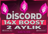 ⭐[BOTSUZ] 2 AYLIK 14X BOOST/EN HIZLI+GARANTİ✅⭐