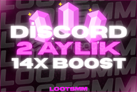⭐[BOTSUZ] 2 AYLIK 14X BOOST/EN UYGUN+GARANTİ✅⭐
