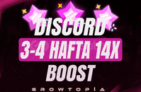 ⭐️ BOTSUZ 3-4 HAFALIK 14 BOOST GARANTİ