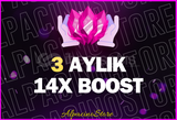 [BOTSUZ] 3 AYLIK 14X BOOST