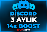 ⭐️BOTSUZ 3 AYLIK 14X BOOST + GARANTİ⭐️