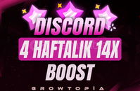 ⭐️ BOTSUZ 4 HAFALIK 14 BOOST GARANTİ