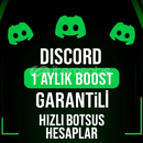 BOTSUZ | 7/24 | 14X BOOST 1 AYLIK DİSCORD