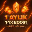 [BOTSUZ & ANINDA] 1 Aylık 14x Boost 
