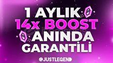 ⭐️ [BOTSUZ] Discord 1 AYLIK 14X BOOST 