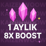 ⭐[BOTSUZ] ANINDA TESLİMAT | 1 AYLIK 8X BOOST