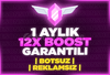 ⭐️[BOTSUZ] DİSCORD 1 AYLIK 12X BOOST⭐️