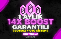 ⭐️[BOTSUZ] DİSCORD 1 AYLIK 14X BOOST⭐️