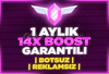 ⭐️[BOTSUZ] DİSCORD 1 AYLIK 14X BOOST⭐️