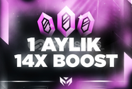 ⭐️[BOTSUZ] DİSCORD 1 AYLIK 14X BOOST⭐️