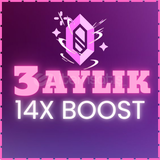 ⭐️[BOTSUZ] DİSCORD 3 AYLIK 14X BOOST⭐️