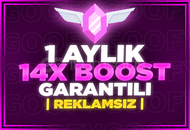 ⭐️[BOTSUZ] DİSCORD 1 AYLIK 14X BOOST⭐️