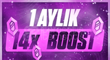 ⭐️[BOTSUZ] DİSCORD 1 AYLIK 14X BOOST⭐