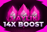 [BOTSUZ] Discord 3 Aylık 14x Boost /