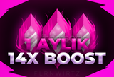 [BOTSUZ] Discord 1 Aylık 14x Boost / Anlık