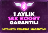 ⭐️[BOTSUZ] DİSCORD 1 AYLIK 14X BOOST + GARANTİ