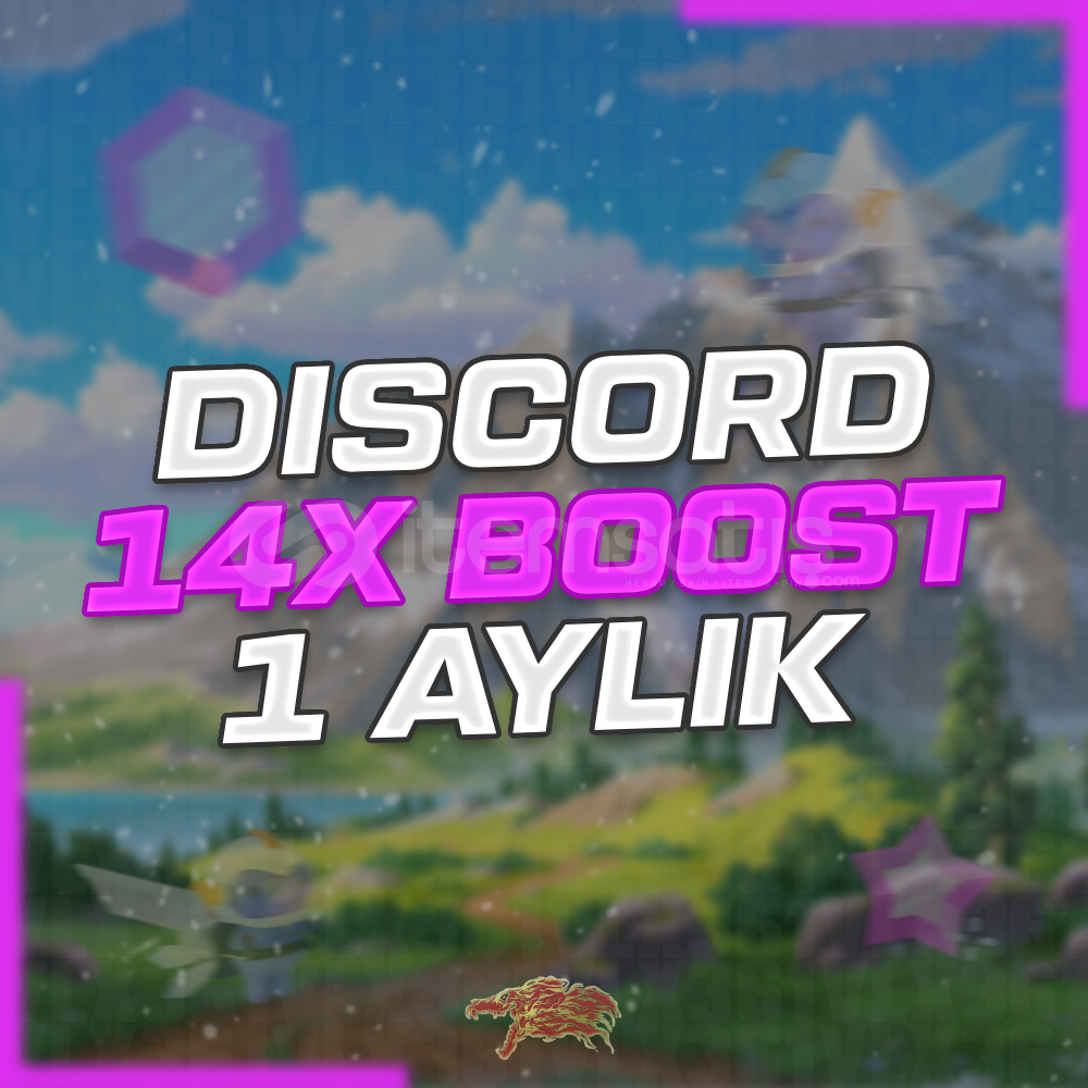 ✅ BOTSUZ | Discord 1 Aylık 14x Server Boost ✅ BOTSUZ | Discord 1 Aylık 14x Server Boost