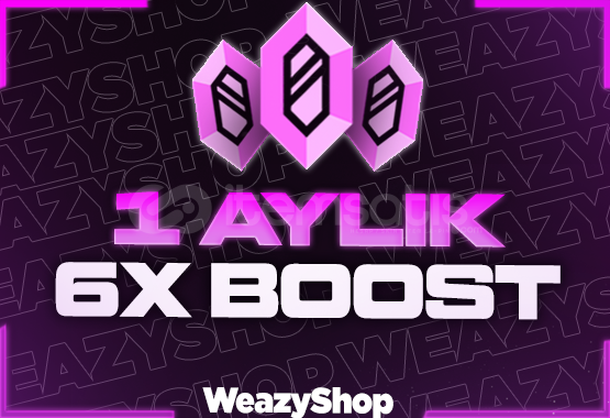 (BOTSUZ) DİSCORD 1 AYLIK 6X BOOST HIZLI (BOTSUZ) DİSCORD 1 AYLIK 6X BOOST HIZLI