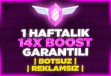 ⭐️[BOTSUZ] DİSCORD 1 HAFTALIK 14X BOOST⭐️