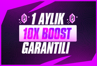  ⭐[BOTSUZ] Discord 10x Boost 1 Aylık ⭐