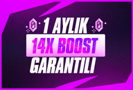 ⭐[BOTSUZ] Discord 14x Boost 1 Aylık ⭐
