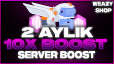 (BOTSUZ) DİSCORD 2 AYLIK 10X BOOST HIZLI