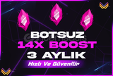 ⭐[BOTSUZ] Discord 3 AYLIK 14X BOOST⭐