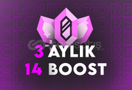 ⭐[Garantili Ve Hızlı] DİSCORD 3 AYLIK 14X BOOST
