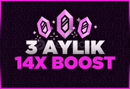 ⭐️[BOTSUZ] DİSCORD 3 AYLIK 14X BOOST⭐️