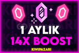 ⭐️ [BOTSUZ + EN UCUZ] 1 AYLIK 14X BOOST 