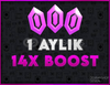 ⭐ [Botsuz+Hızlı 1 Aylık 14 x Boost UHQ ⭐