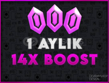 ⭐ [Botsuz+Hızlı] 1 Aylık 14 x Boost UHQ ⭐