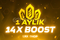 ✨[BOTSUZ & HIZLI] 1 AYLIK 14X BOOST✨