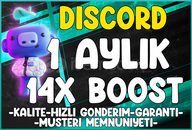 ✨ [BOTSUZ/HIZLI] | 1 AYLIK 14X BOOST✨