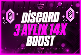 ✨ [BOTSUZ/HIZLI] | 7/24 | 3 AYLIK 14X BOOST✨