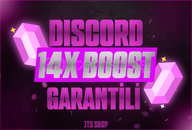 ✨ [BOTSUZ/HIZLI] DİSCORD 1 AYLIK 14X BOOST ✨