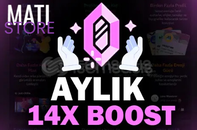 ⭐ [BOTSUZ+OTO] 1 AYLIK 14X BOOST | HIZLI TESLİM