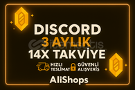⚡[BOTSUZ-OTO] 3 AYLIK 14x SERVER BOOST⚡