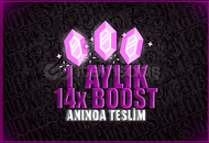 ✨ [BOTSUZ+OTO] DİSCORD 1 AYLIK 14X BOOST ✨