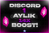 [BOTSUZ] 1 Aylık 14X Server Boost
