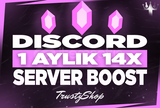 STOK VAR ✅ 1 AYLIK 14x SERVER BOOST ⭐