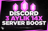 BOTSUZ TESLİM 3 AYLIK 14X SERVER BOOST ⚡