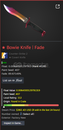 ★ Bowie Knife | Fade (Factory New)