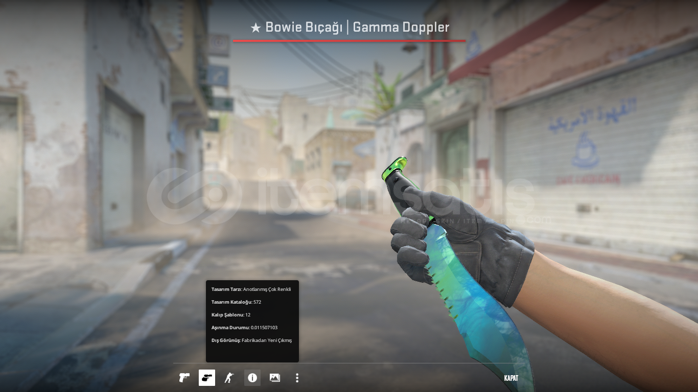 ★ Bowie Knife | Gamma Doppler (Factory New) ★ Bowie Knife | Gamma Doppler (Factory New)