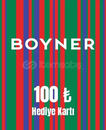 BOYNER 100TL HEDİYE KARTI(: