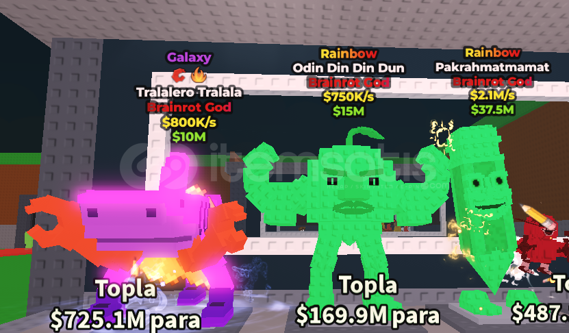 ⭐️BRAİNROT BRAİNROTGOD 3li PET 231  ⭐️BRAİNROT BRAİNROTGOD 3li PET 231