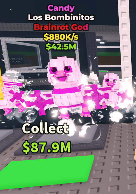 Brainrot God Candy Los Bombinitos $880K/S Brainrot God Candy Los Bombinitos $880K/S