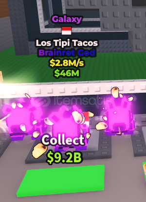 Brainrot God Galaxy Los Tipi Tacos $2.8M/S Brainrot God Galaxy Los Tipi Tacos $2.8M/S